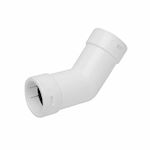 Acquaring Ø20mm PVC bocht 45° - Wit
